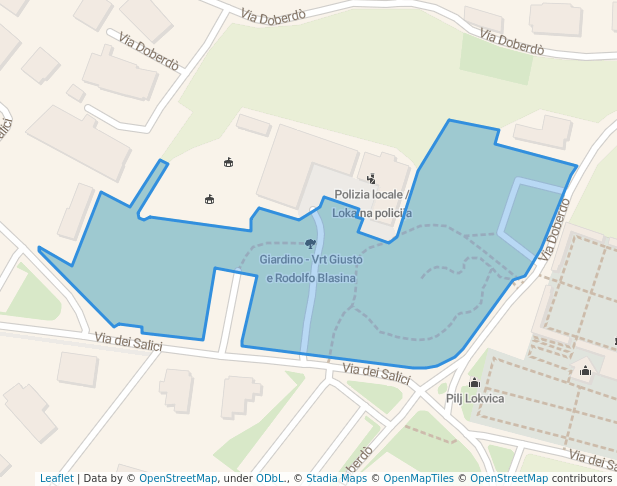 Giardino - Vrt Giusto e Rodolfo Blasina