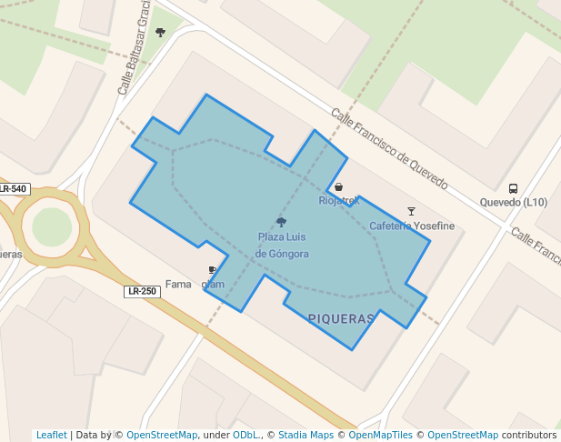 Plaza Luis de Góngora