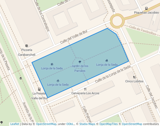 Jardín de los Parrales