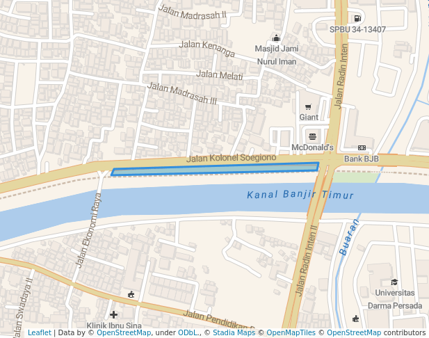 Taman Amehe Banjir Kanal Timur