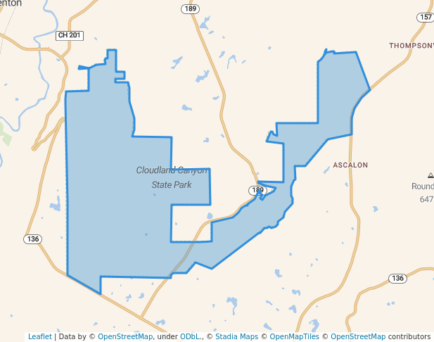 Cloudland Canyon State Park