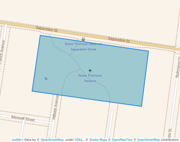 Rubie Thomson Reserve