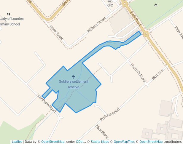 Soldiers settlement reserve