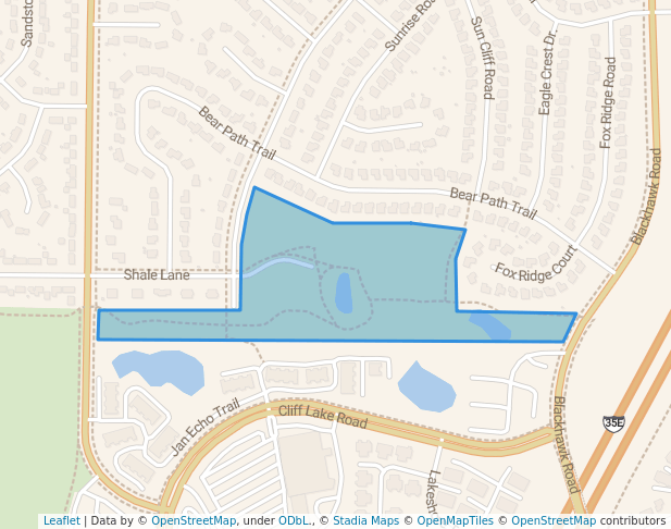 walking in Meadowland Park map in Eagan