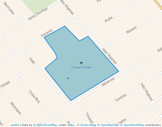 Parque Florida in Ocotlán | Map and Routes