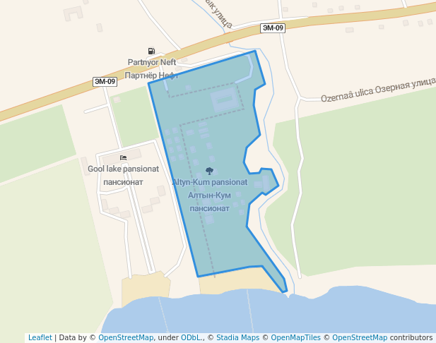 Алтын-Кум пансионат