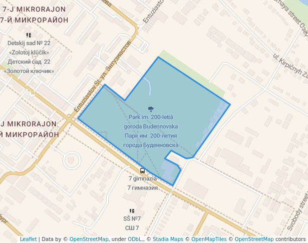 Парк им. 200-летия города Буденновска