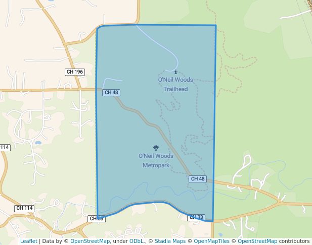 O'Neil Woods Metropark