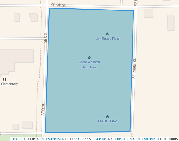 walking in Noel Park map in Leon