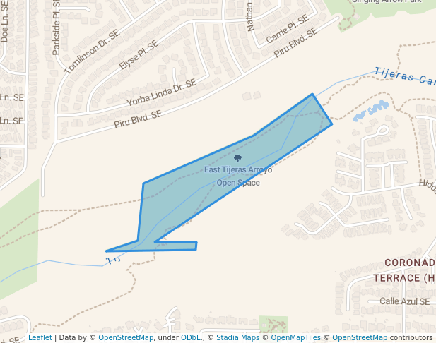 East Tijeras Arroyo Open Space