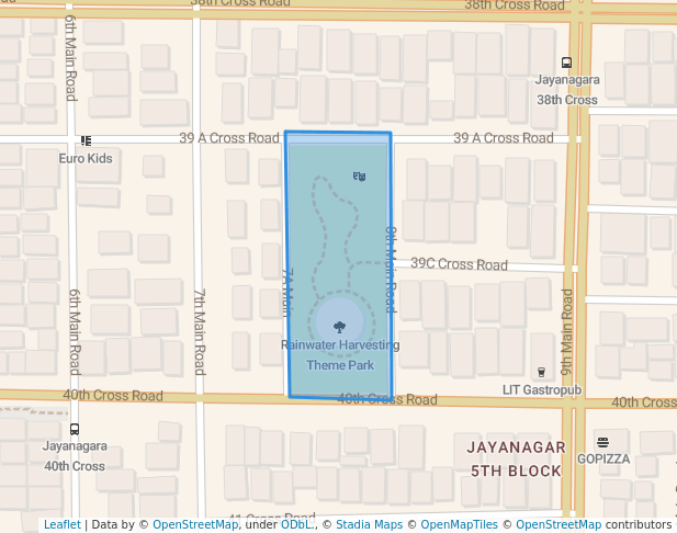 Sir M. Visvesvaraya Rain Water Harvesting Theme Park