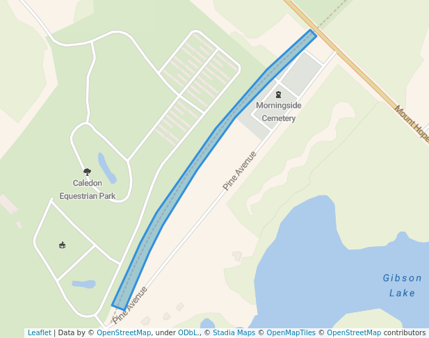 Caledon Trailway in Caledon | Map and Routes
