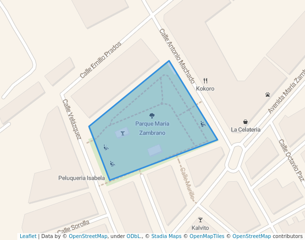 Parque María Zambrano