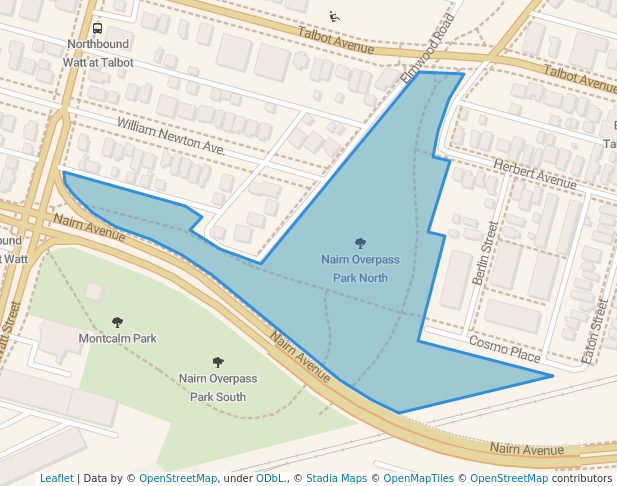 Nairn Overpass Park North