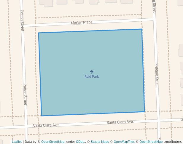 Reid Park in Detroit | Map and Routes