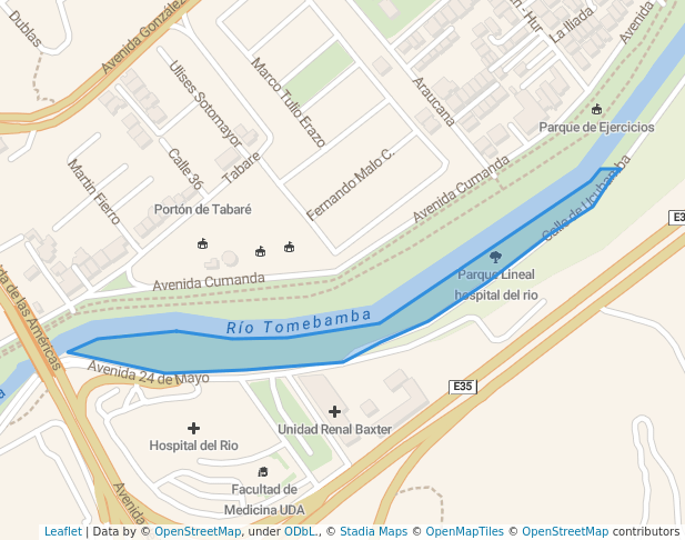 Parque Lineal hospital del rio