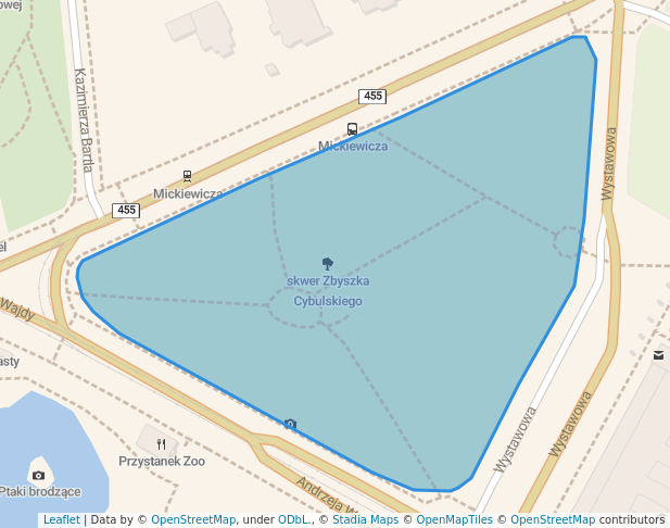 Skwer Zbyszka Cybulskiego