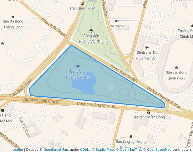 Công Viên Hoàng Văn Thụ