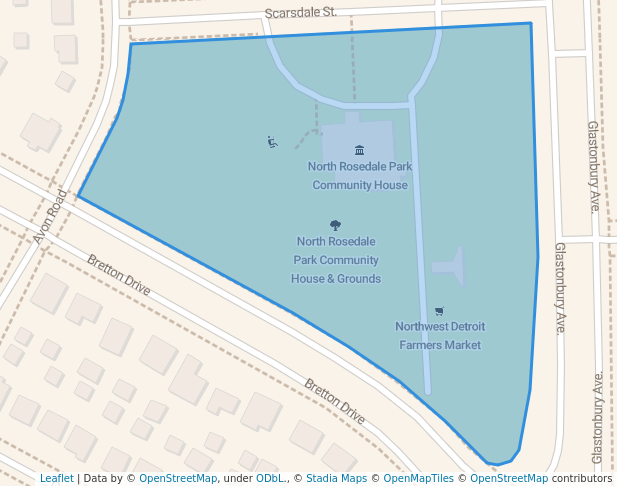 North Rosedale Park Community House & Grounds