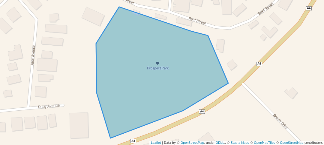 walking in Prospect Park map in Lyssons