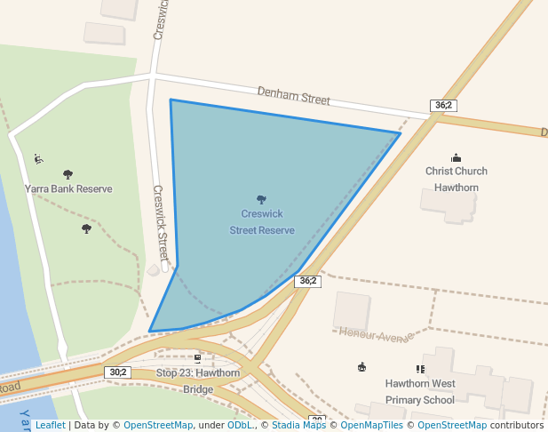 Creswick Street Reserve