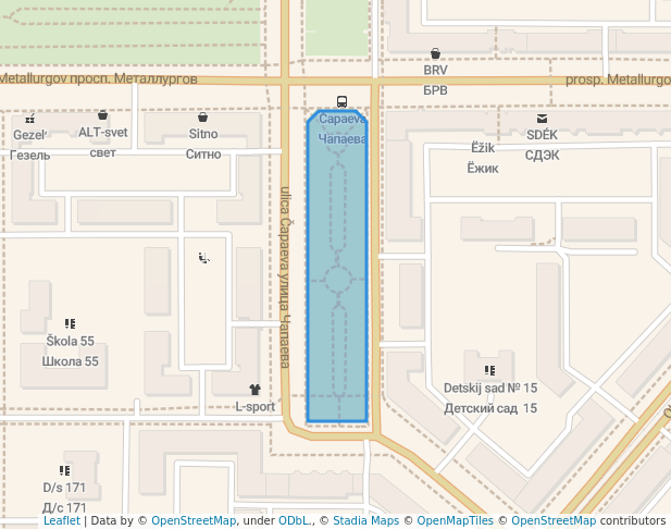 Сквер имени Василия Ивановича Чапаева