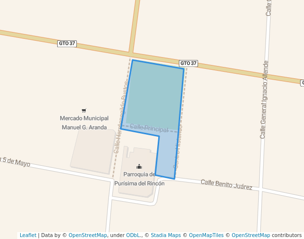 Jardín Principal Purísima del Rincón