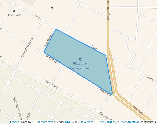 Plaza Juan Domingo Perón