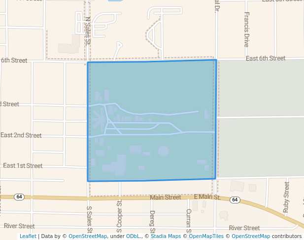 walking in Lincoln County Fair Grounds map in Merrill