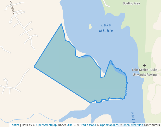 walking in Holly Grove Campground map in Bahama
