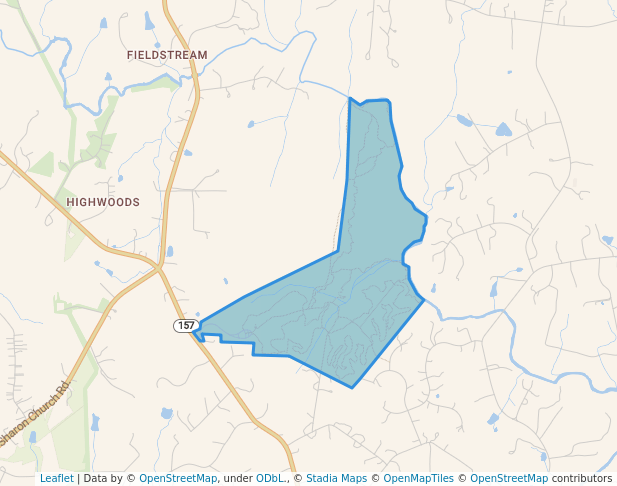 walking in Little River Park map in Rougemont