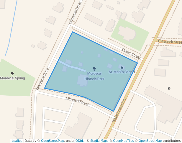 Mordecai Historic Park