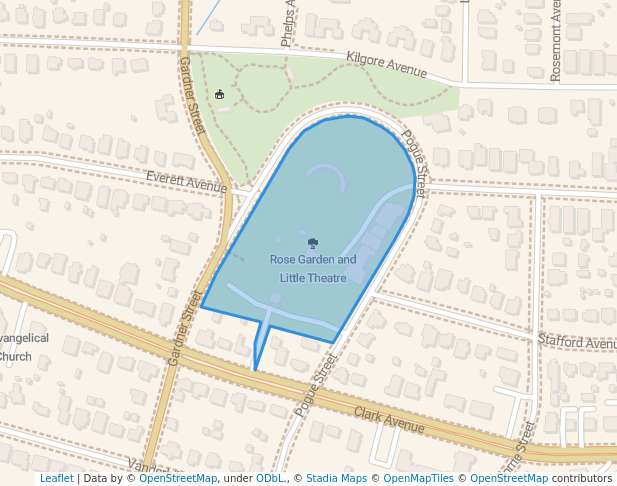 Rose Garden and Little Theatre