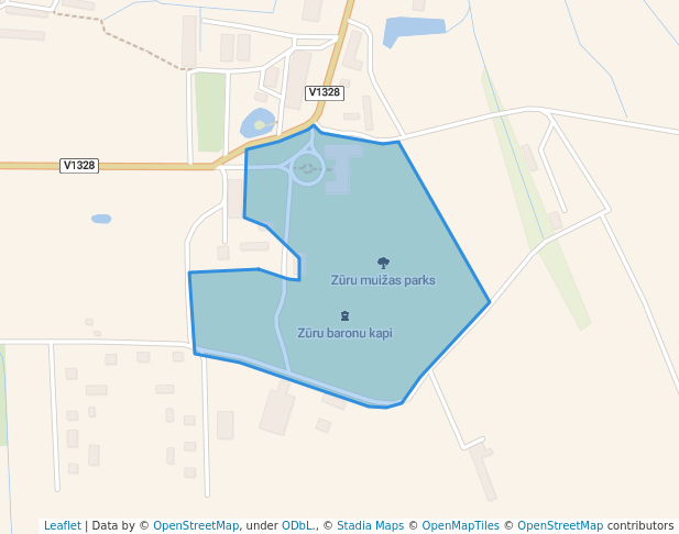 Zūru muižas parks in Zūras | Map and Routes