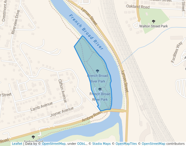 French Broad River Park