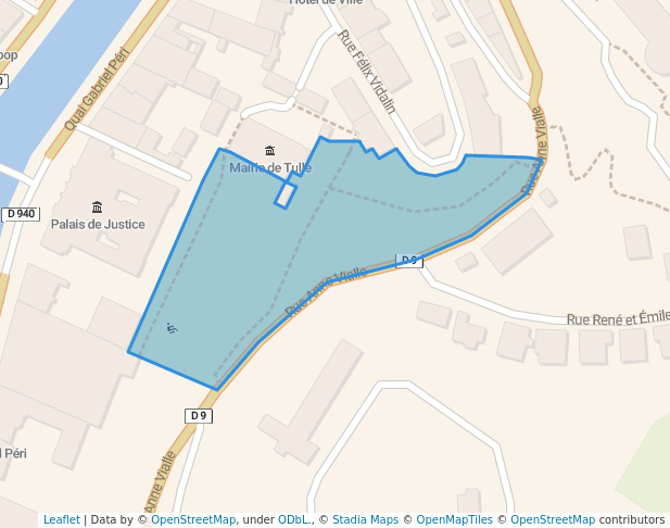 Parc de la Mairie in Tulle | Map and Routes