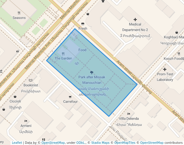 Park after Missak Manouchian