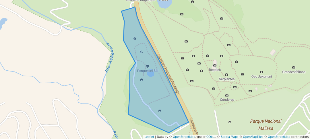 walking in Parque del Sol map in Mallasa