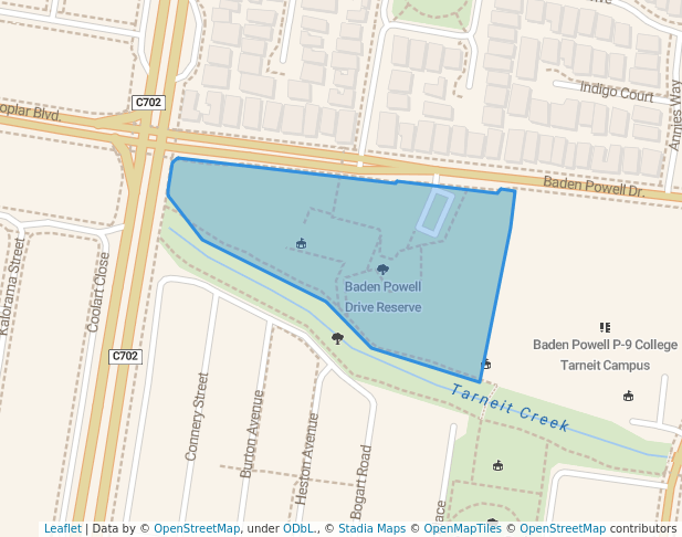 Baden Powell Drive Reserve