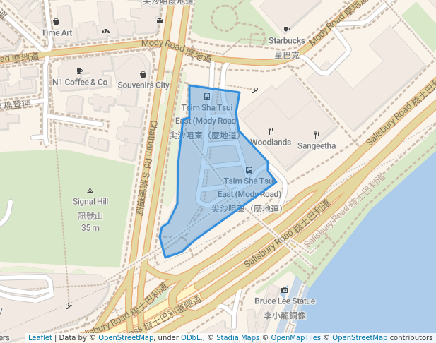 Tsim Sha Tsui East Waterfront Podium Garden