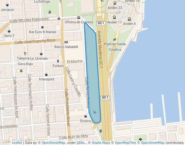 Plaza A. Juan Rodríguez Doreste