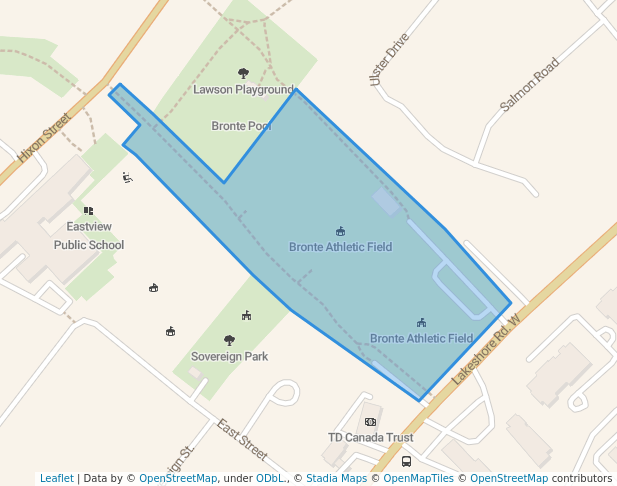 Bronte Athletic Field