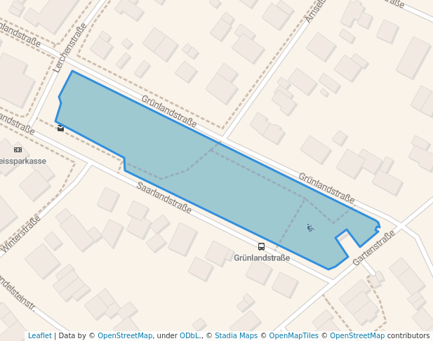 walking in Bürgermeister-Wilhelm-Dresel-Park map in Grasbrunn