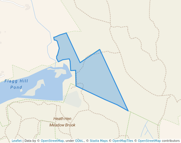 walking in Sureau map in Stow