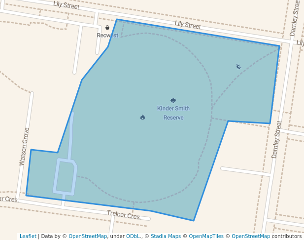 Kinder Smith Reserve