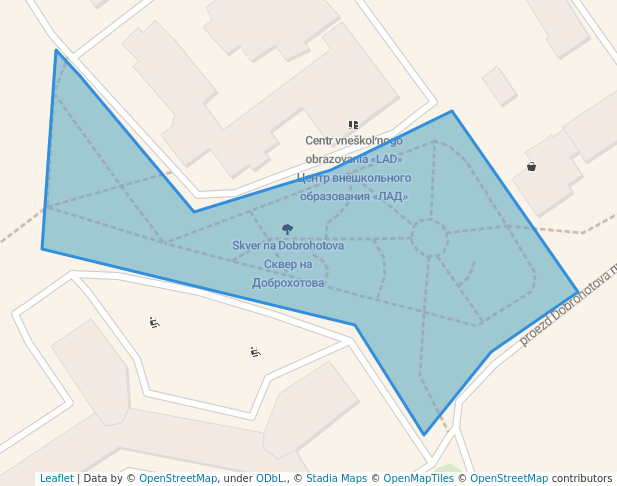 Сквер на Доброхотова