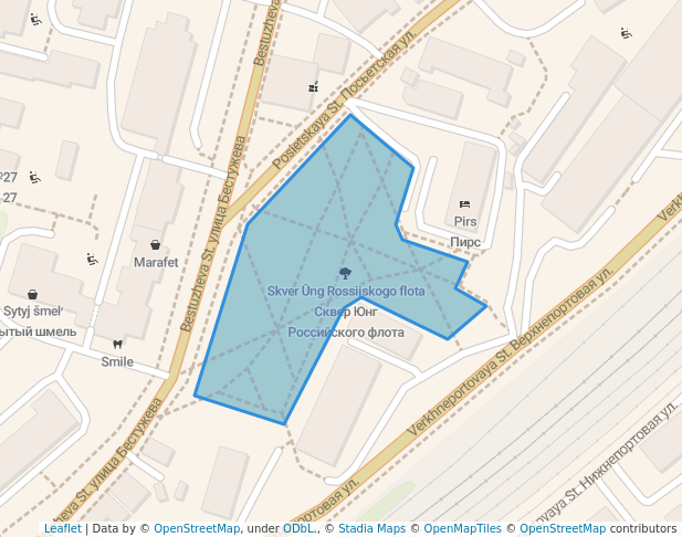 Сквер Юнг Российского флота