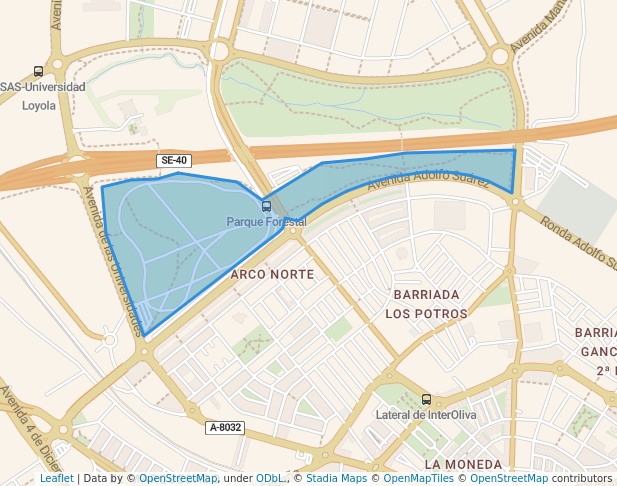 Parque Dehesa Doña María (Sur)