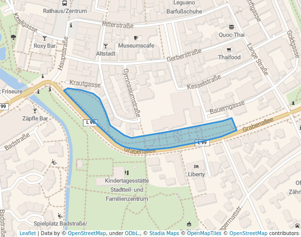 Georg-Monsch-Anlage in Offenburg | Map and Routes
