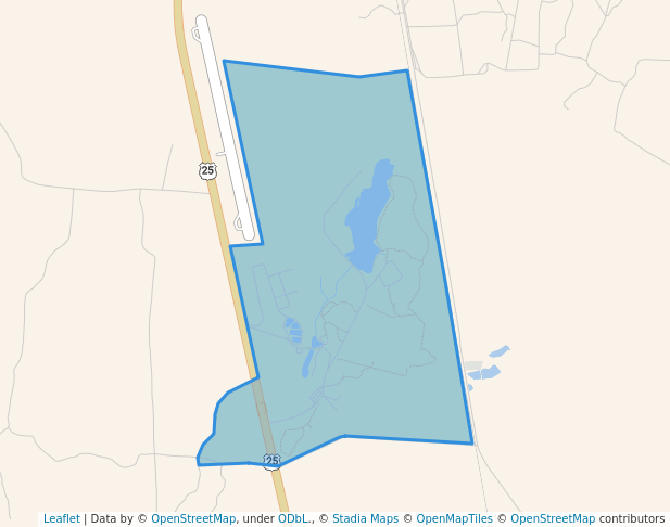 walking in Magnolia Springs State Park map in Millen
